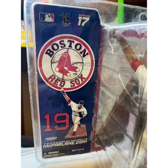 Josh Beckett Boston Red Sox MLB Series 17 Action Figure By McFarlane Toys - Picture 2 of 3